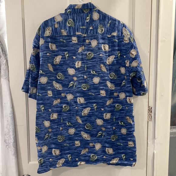 Pierre Cardin Shirts Mens Large Tall Lt Hawaiian Shirt Short Sleeve